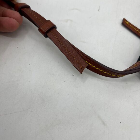 Vintage Dooney & Bourke Bag Womens 7 X 7.5 Crossbody Shoulder Mini Black Nylon - Picture 13 of 16